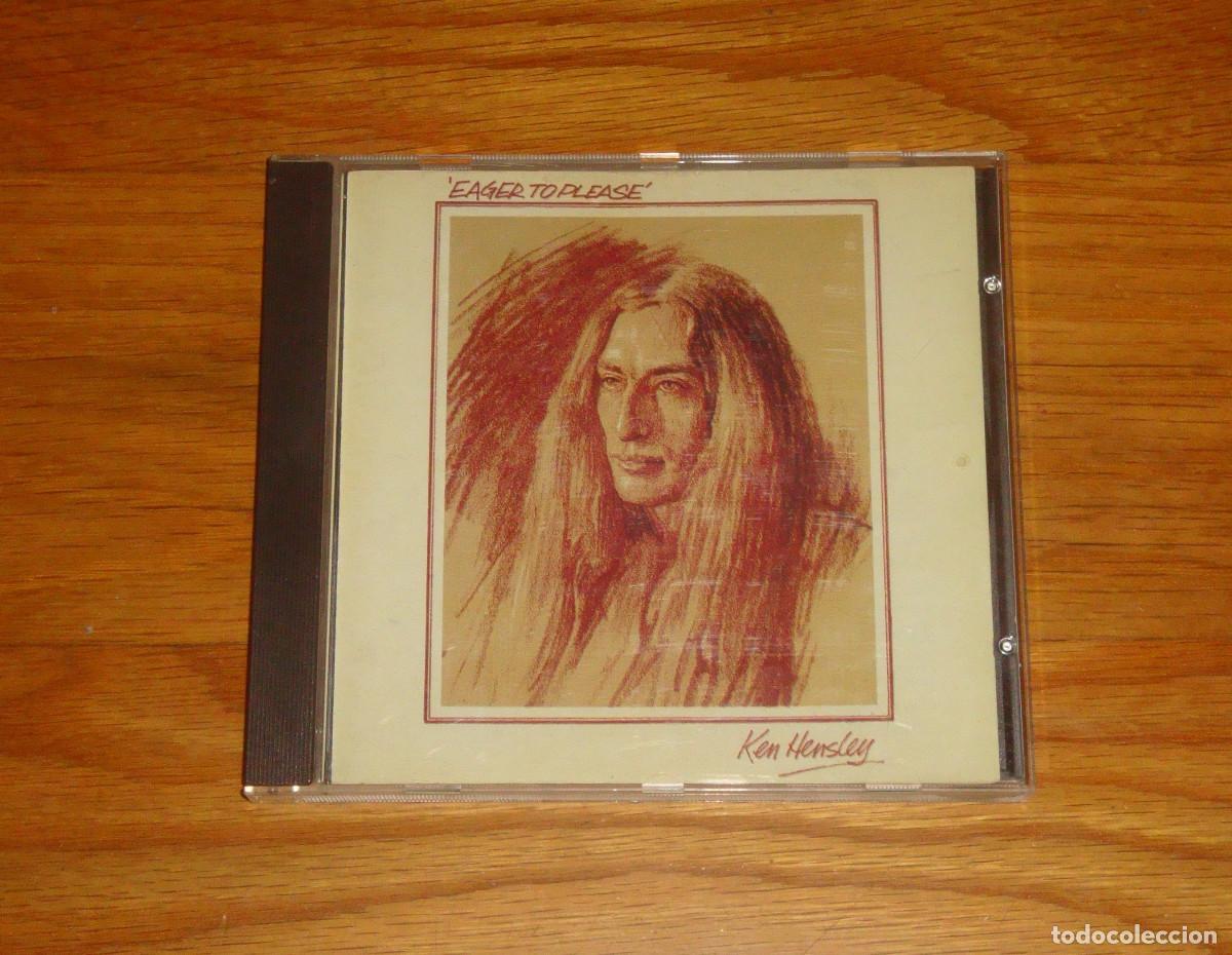 CDs de m&uacute;sica: KEN HENSLEY - Eager To Please CD URIAH HEEP - Foto 1
