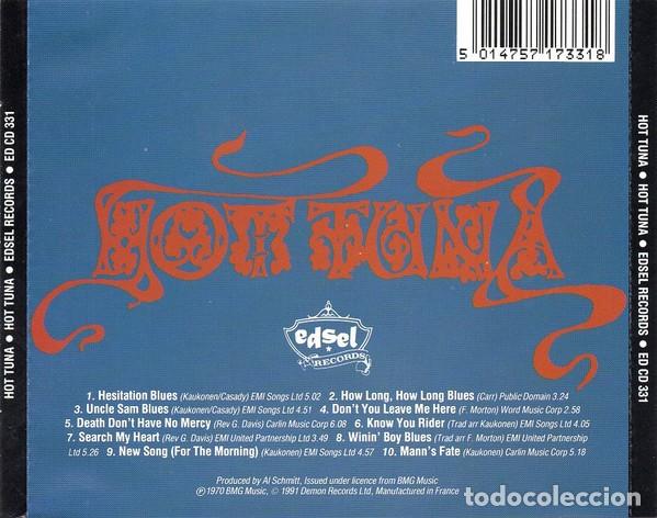 CDs de m&uacute;sica: Hot Tuna &ndash; Hot Tuna - Foto 2