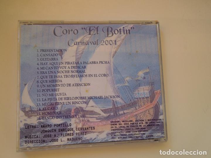 CDs de m&uacute;sica: CARNAVAL DE CADIZ - CORO EL BOTIN 2004 - CD - Foto 3
