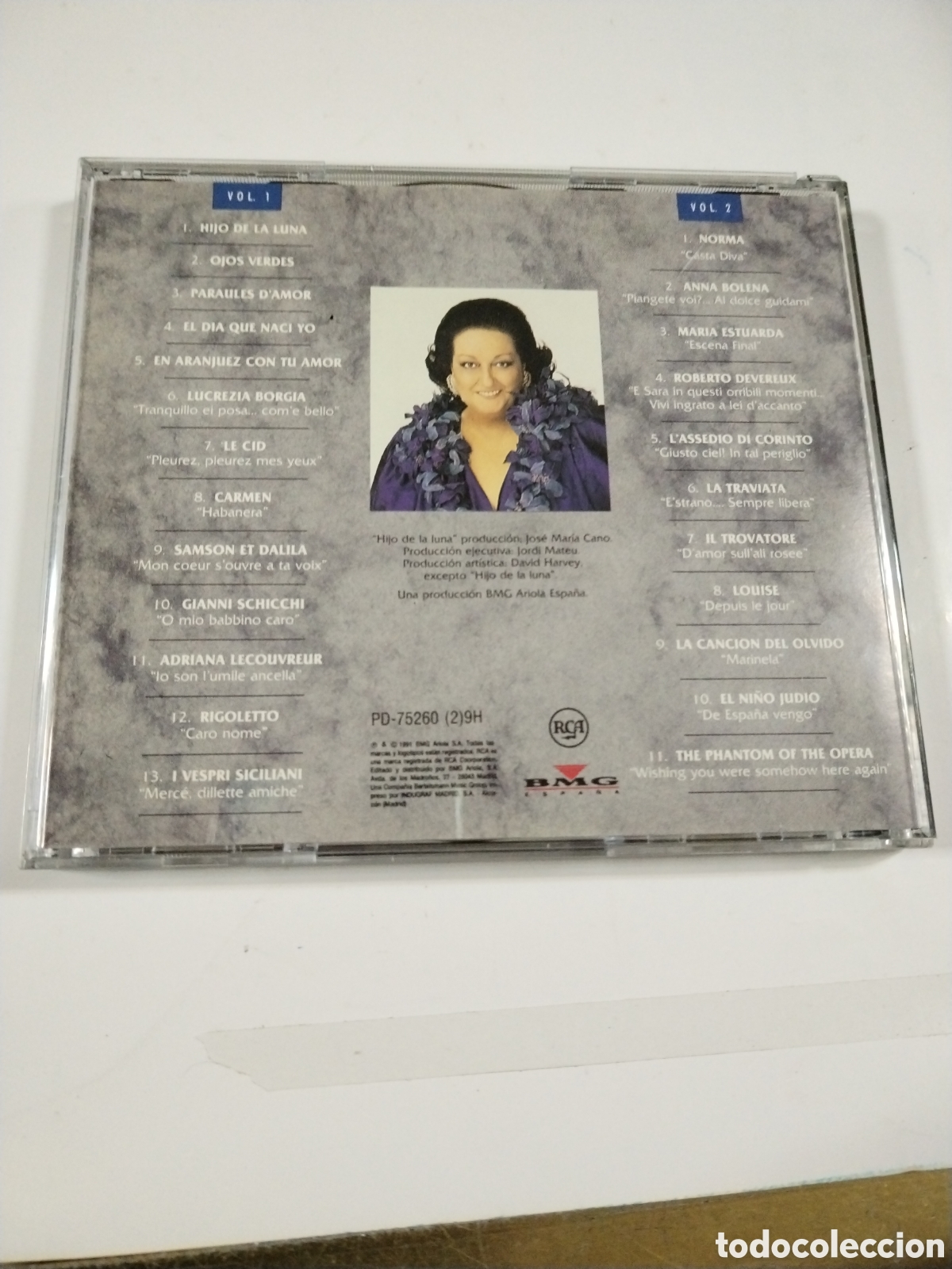 CDs de m&uacute;sica: CD DOBLE - ETERNAL CABALLE. CD - Foto 2