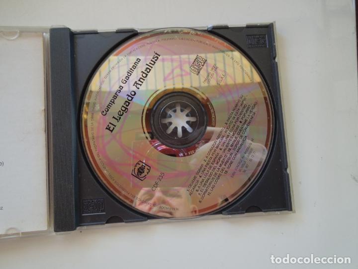 CDs de m&uacute;sica: COMPARSA GADITANA - EL LEGADO ANDALUSI - CD - Foto 2