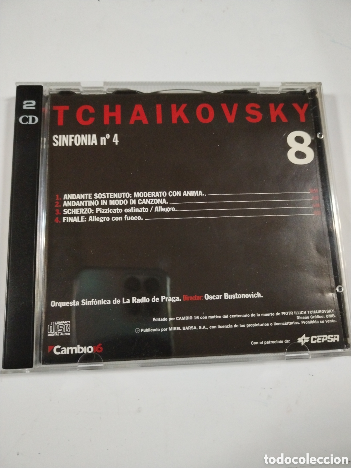 CDs de m&uacute;sica: Tchaikovsky. volumen 8. CD - Foto 1