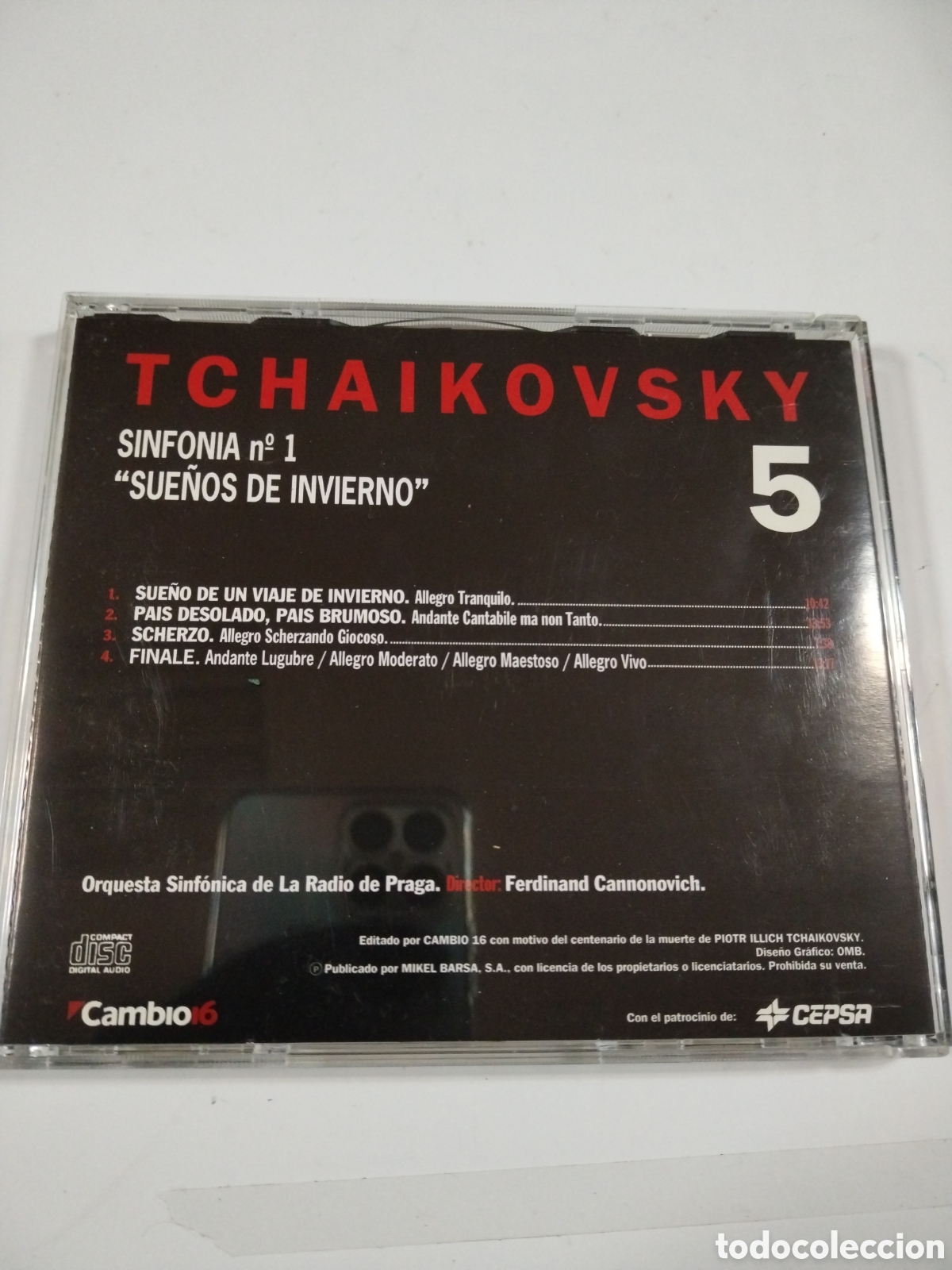 CDs de m&uacute;sica: Tchaikovsky. volumen 6. CD - Foto 2