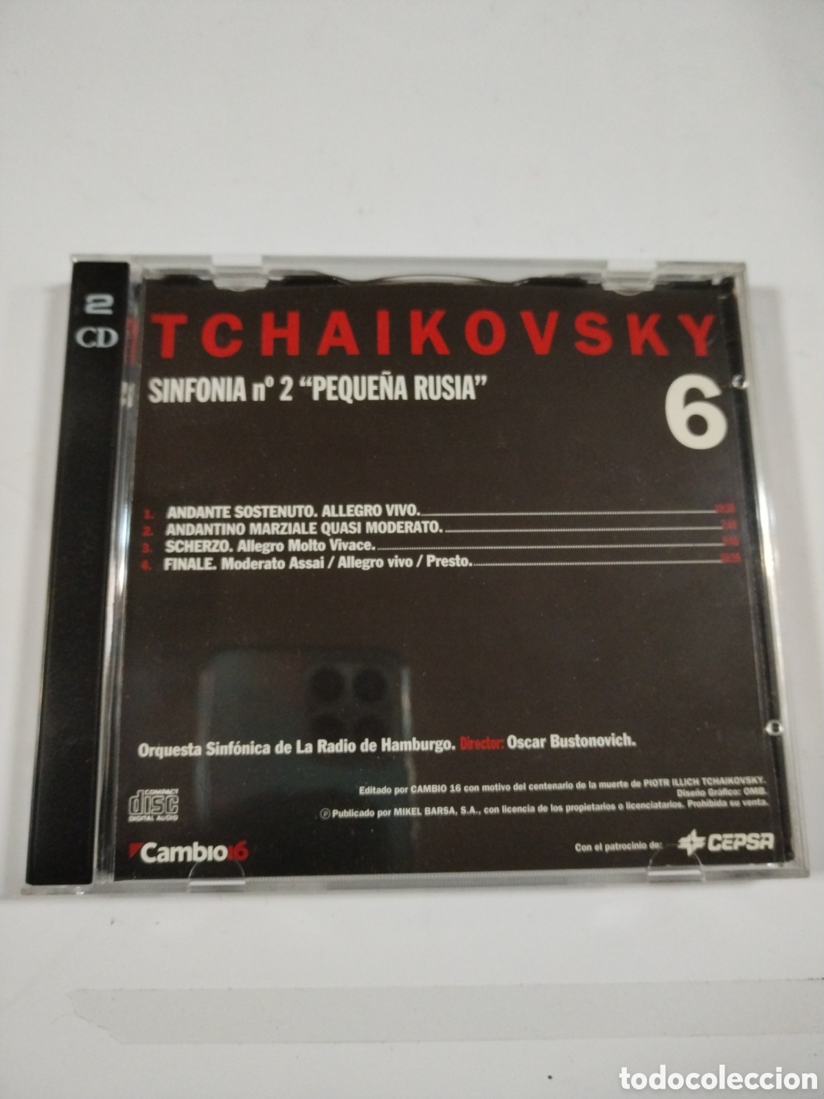 CDs de m&uacute;sica: Tchaikovsky. volumen 6. CD - Foto 1