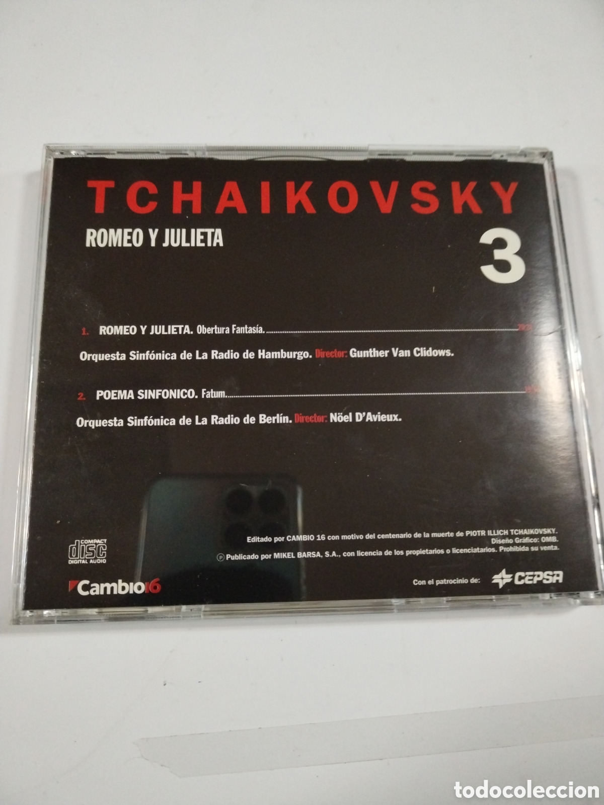CDs de m&uacute;sica: Tchaikovsky. volumen 4. CD - Foto 2