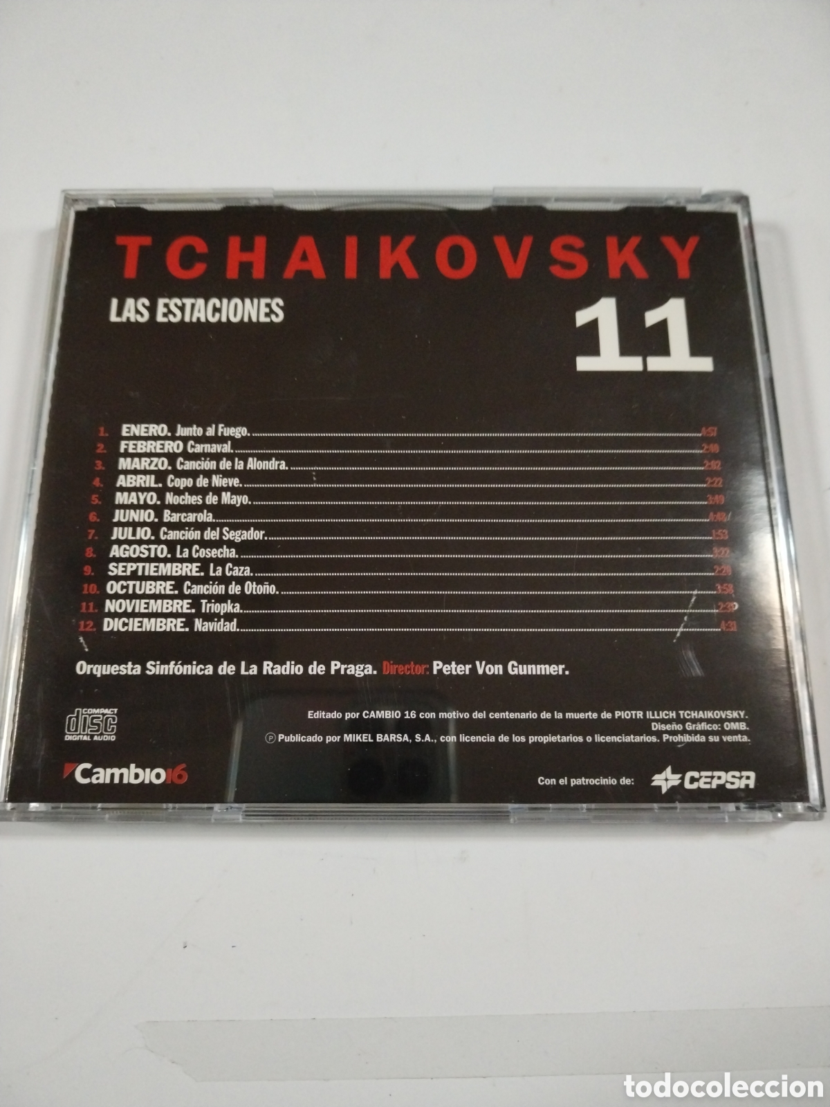 CDs de m&uacute;sica: Tchaikovsky. volumen 12. CD - Foto 2