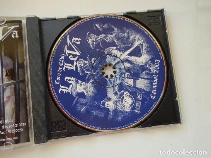 CDs de m&uacute;sica: LA LEVA CORO DE CARNAVAL DE CADIZ 2003 CD - Foto 2