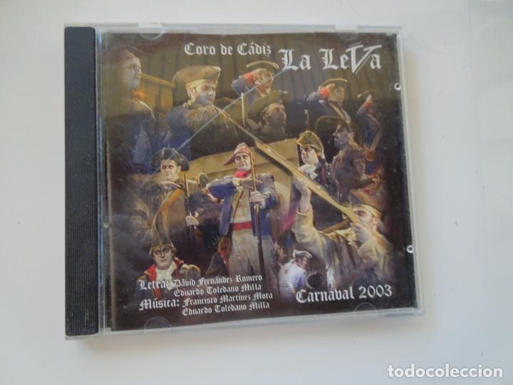 CDs de m&uacute;sica: LA LEVA CORO DE CARNAVAL DE CADIZ 2003 CD - Foto 1