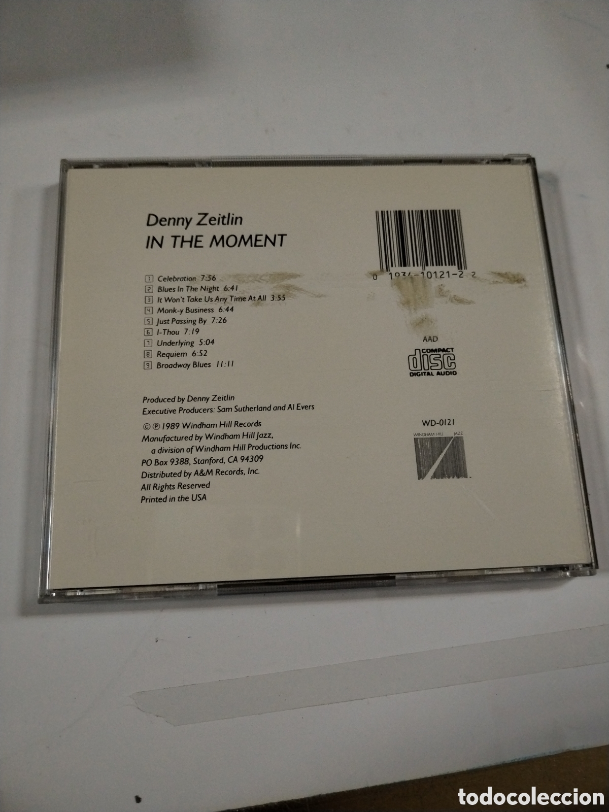 CDs de m&uacute;sica: Denny Zeitlin. In the Moment. CD - Foto 2