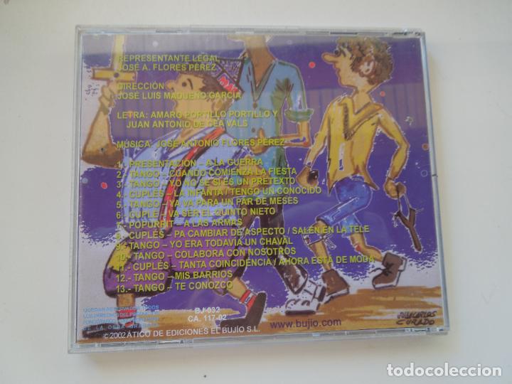 CDs de m&uacute;sica: CORO DE GUERRA EN GUERRA - CARNAVAL 2002 - CD - Foto 3