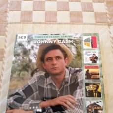 CDs de Música: JOHNNY CASH. TIMELESS CLASSIC ALBUMS. COFRE 5 CDS. GREATEST, FOLSOM PRISON...2017.A ESTRENAR.