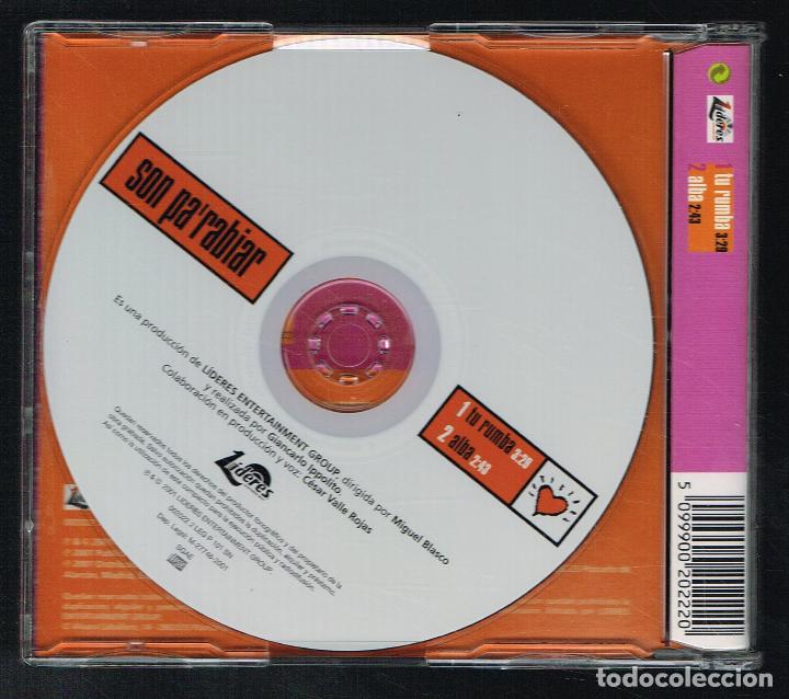 CDs de m&uacute;sica: SON PARABIAR - TU RUMBA / ALBA - CD SINGLE 2001 - Foto 2