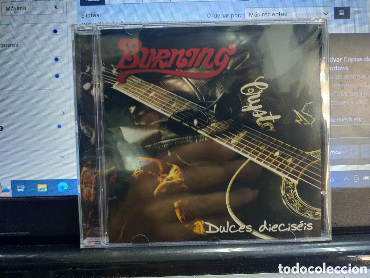 CDs de m&uacute;sica: Burning CD dulces diecis&eacute;is 2005 precintado - Foto 1