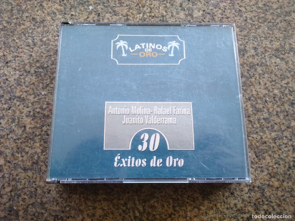 CDs de m&uacute;sica: DOBLE CD -- LATINOS DE ORO -- 30 EXITOS -- - Foto 1