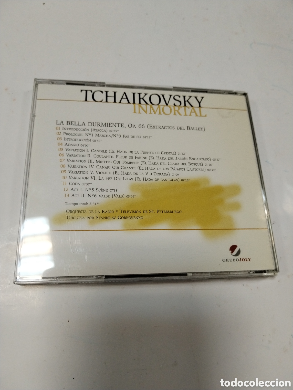 CDs de m&uacute;sica: CL&Aacute;SICOS INMORTALES (TCHAIKOVSKY) CD - Foto 2