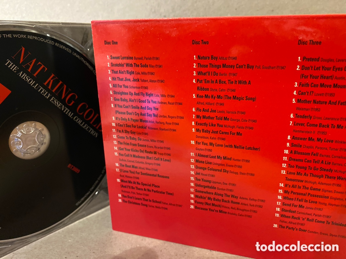 CDs de m&uacute;sica: Nat King Cole - The Absolutely Essential Collection (3xCD, Comp) - Foto 2