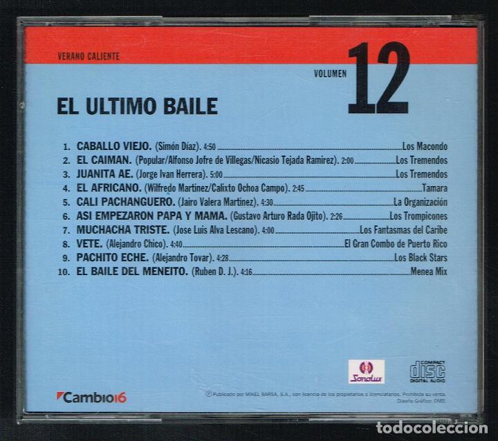 CDs de m&uacute;sica: VERANO CALIENTE 12. EL &Uacute;LTIMO BAILE - CD 1993 - Foto 2