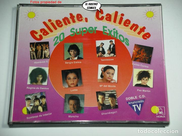 CDs de m&uacute;sica: Caliente Caliente 20 Super &Eacute;xitos, doble, 2 CD, Horus, 1991 - Foto 1