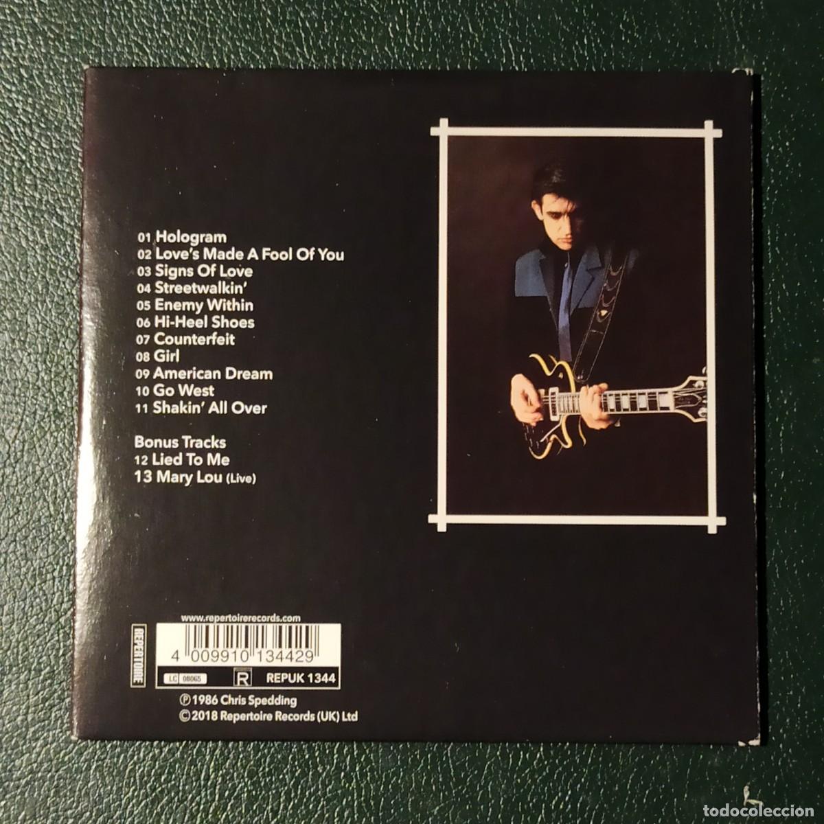 CDs de m&uacute;sica: CD Chris Spedding &ndash; Enemy Within - Foto 2