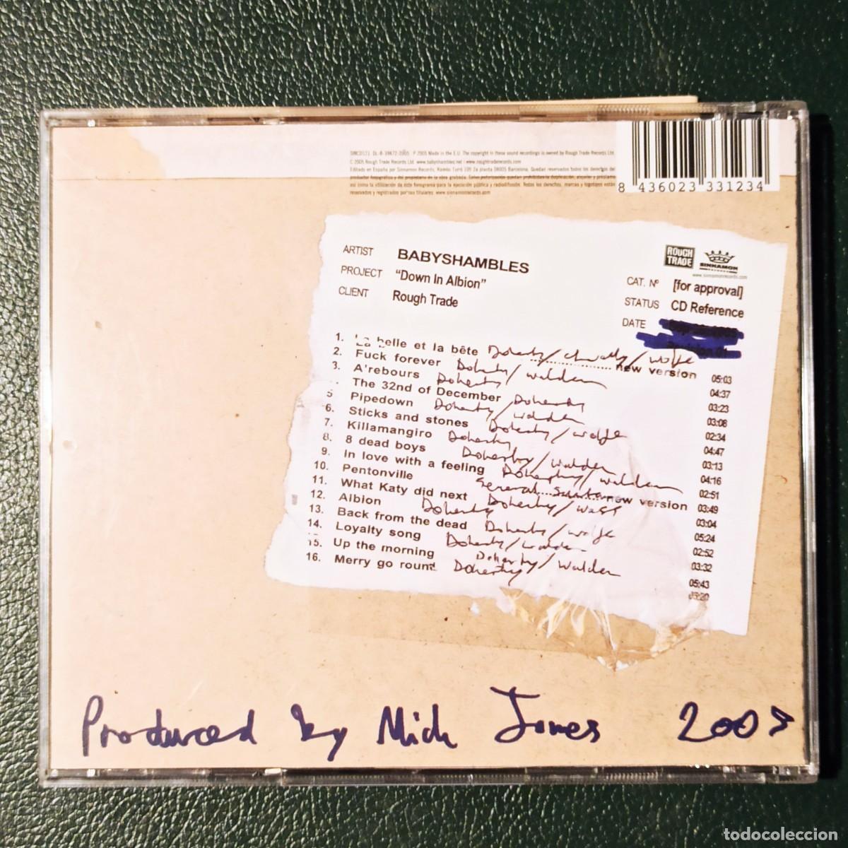 CDs de m&uacute;sica: CD Babyshambles &ndash; Down In Albion - Foto 2