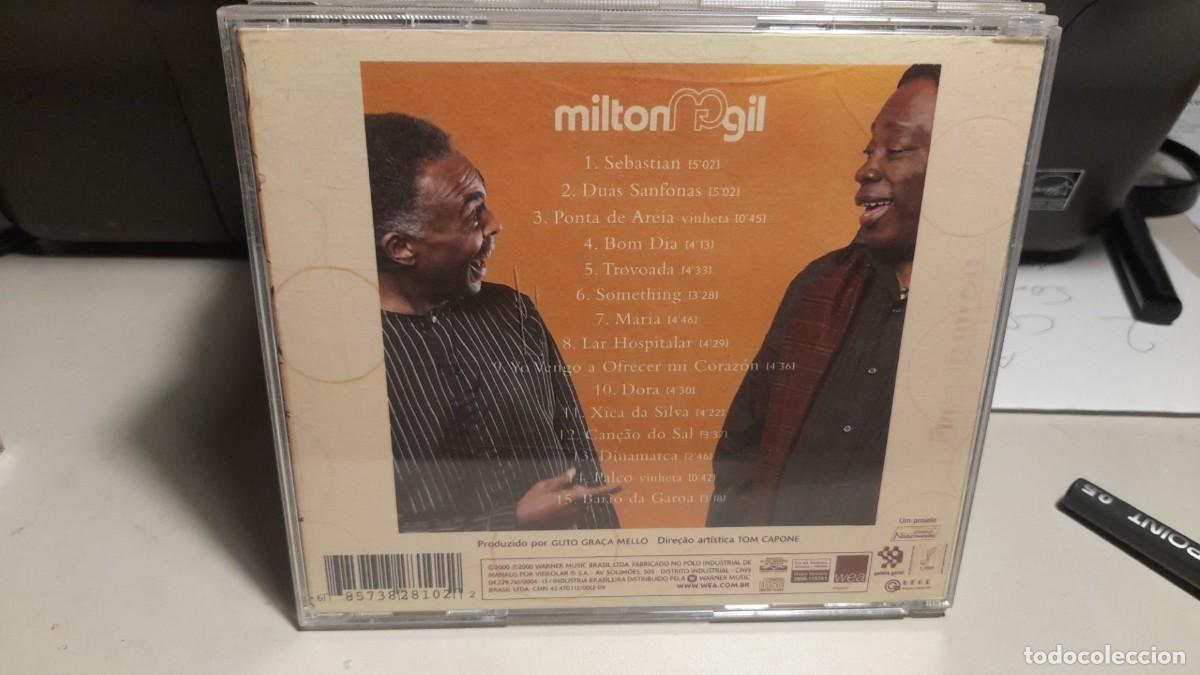 CDs de m&uacute;sica: CD MILTON NASCIMENTO Y GILBERTO GIL : GIL & MILTON - Foto 2