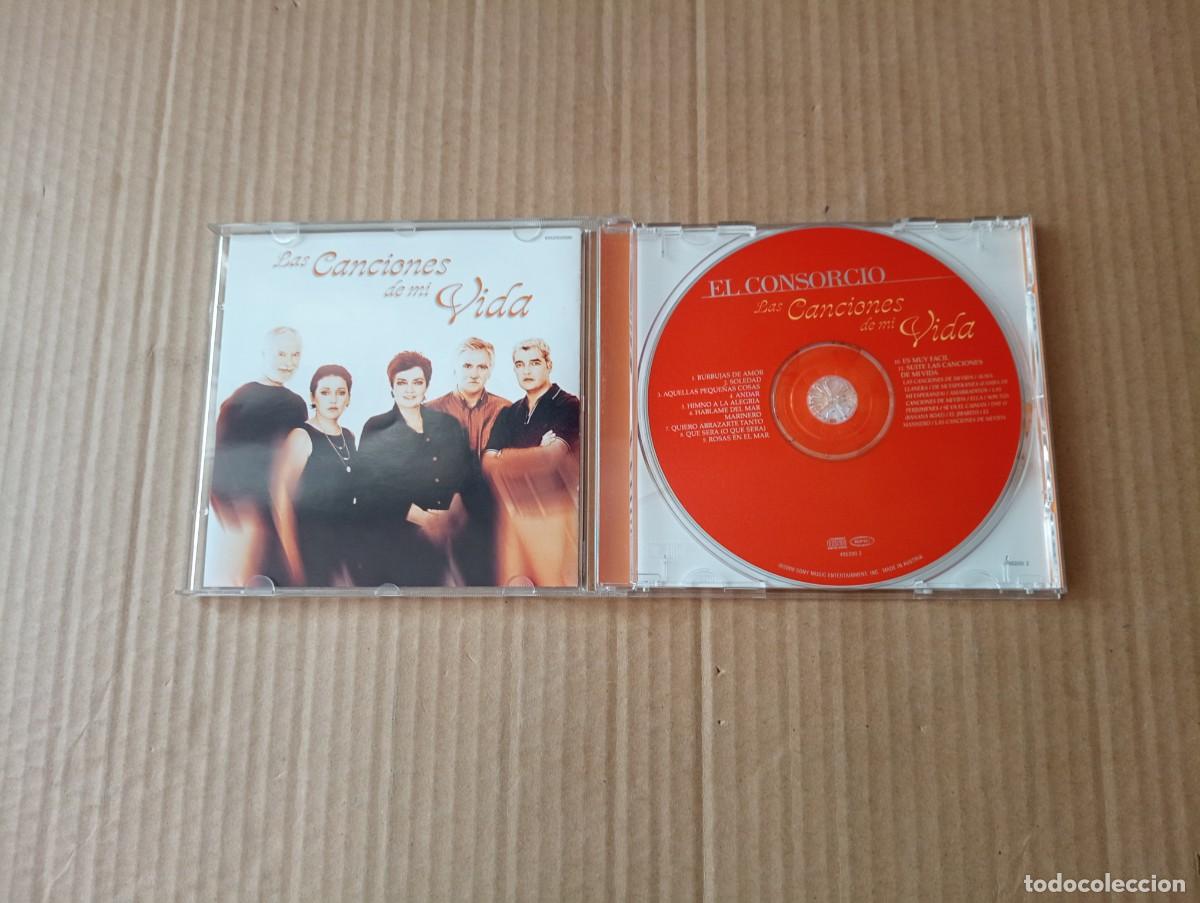 CDs de m&uacute;sica: EL CONSORCIO - LAS CANCIONES DE MI VIDA CD 2000 - Foto 2