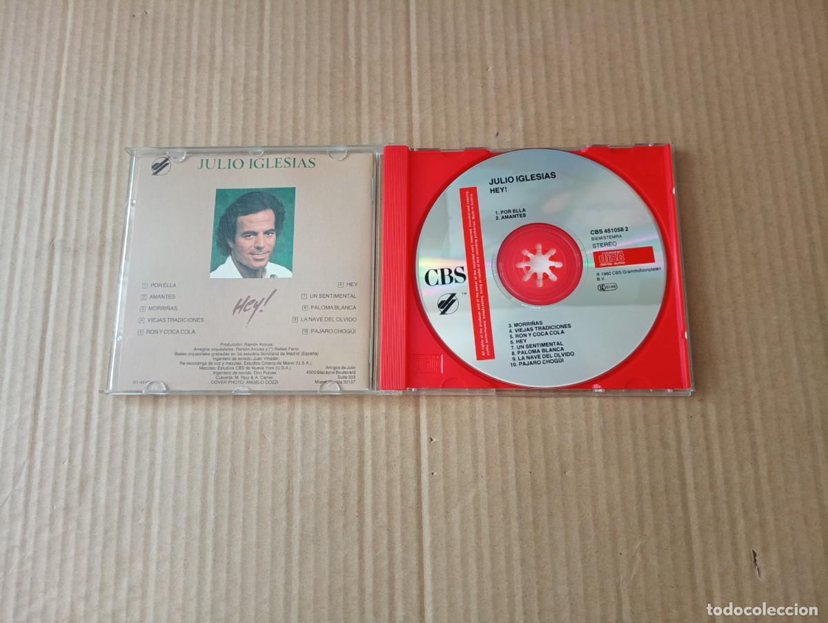 CDs de m&uacute;sica: JULIO IGLESIAS - HEY CD - Foto 2
