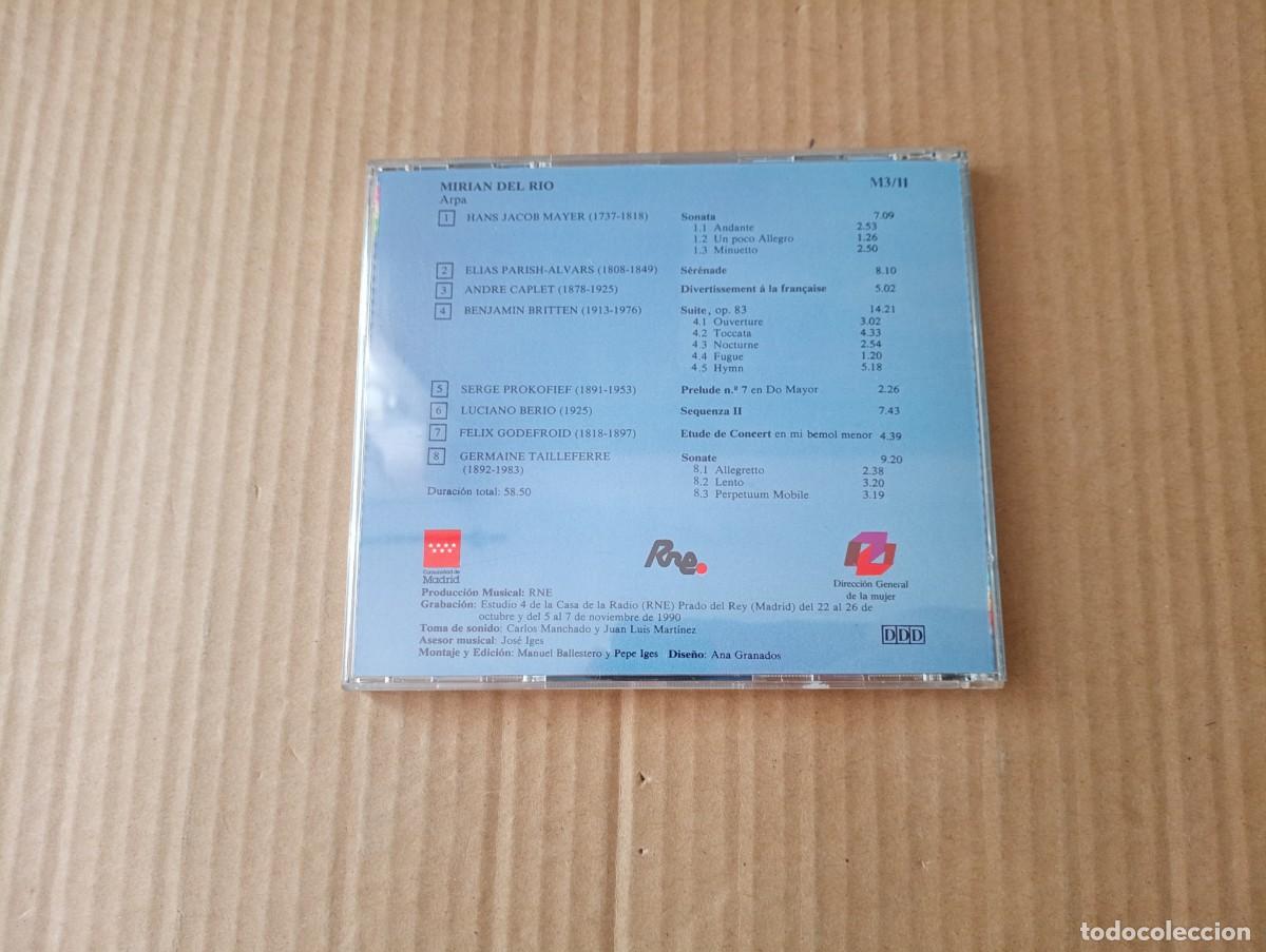 CDs de m&uacute;sica: MIRIAN DEL RIO - ARPA CD 1991 - Foto 3
