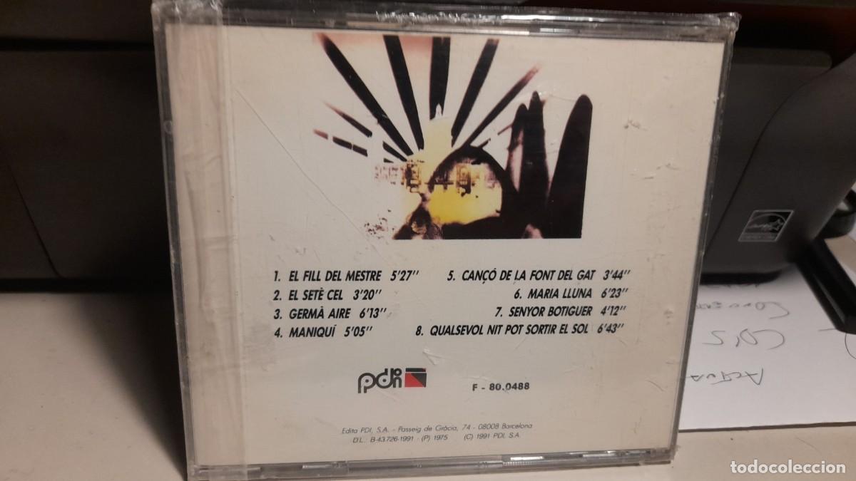 CDs de m&uacute;sica: CD SISA : QUALSEVOL NIT POT SORTIR EL SOL - Foto 2