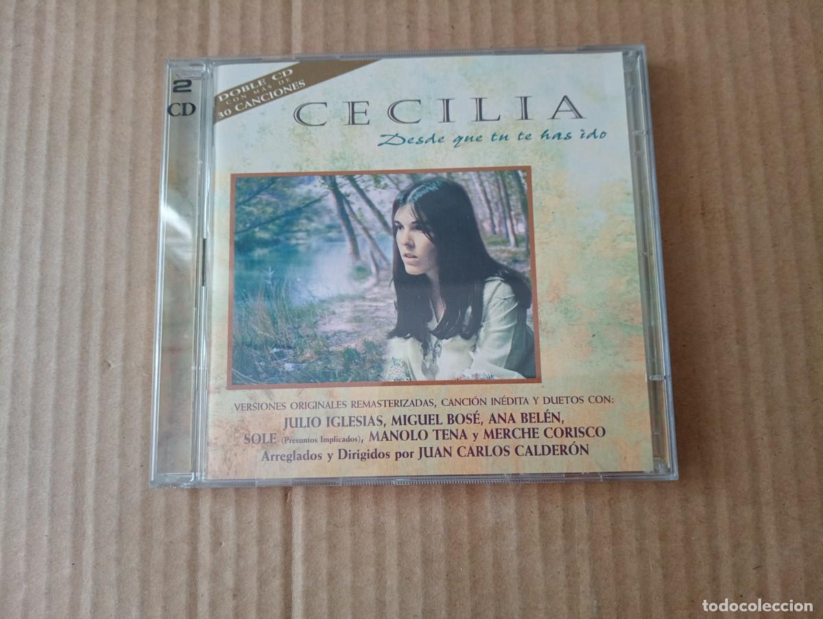 CDs de m&uacute;sica: CECILIA - DESDE QUE TU TE HAS IDO DOBLE CD 1996 - Foto 1
