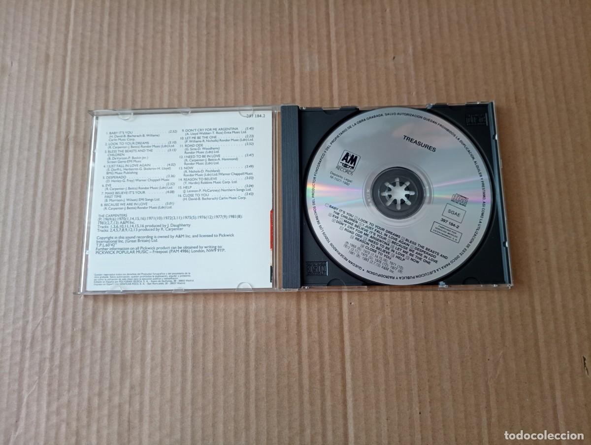 CDs de m&uacute;sica: CARPENTERS - TREASURES CD 1992 - Foto 2