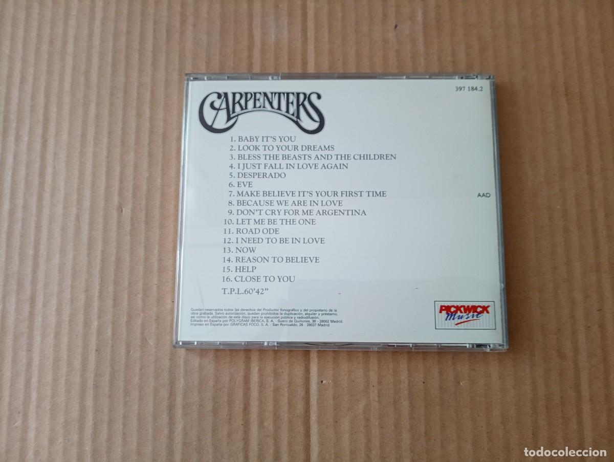 CDs de m&uacute;sica: CARPENTERS - TREASURES CD 1992 - Foto 3
