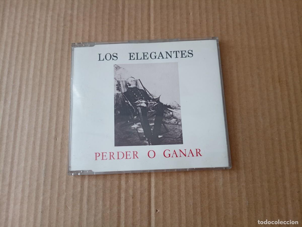 CDs de m&uacute;sica: LOS ELEGANTES - PERDER O GANAR CD SINGLE 3 TEMAS - Foto 1