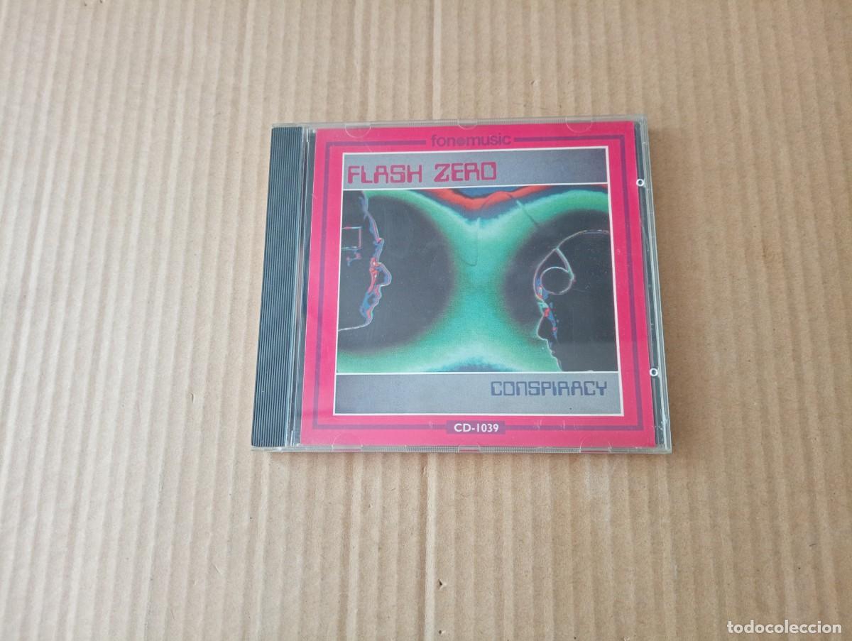 CDs de m&uacute;sica: FLASH ZERO - CONSPIRACY CD 1989 E.B.M - Foto 1