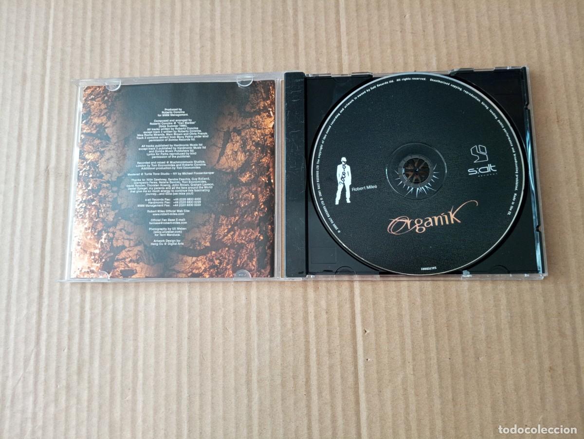 CDs de m&uacute;sica: ROBERT MILES - ORGANIK CD 2001 ELECTRONIC - Foto 2