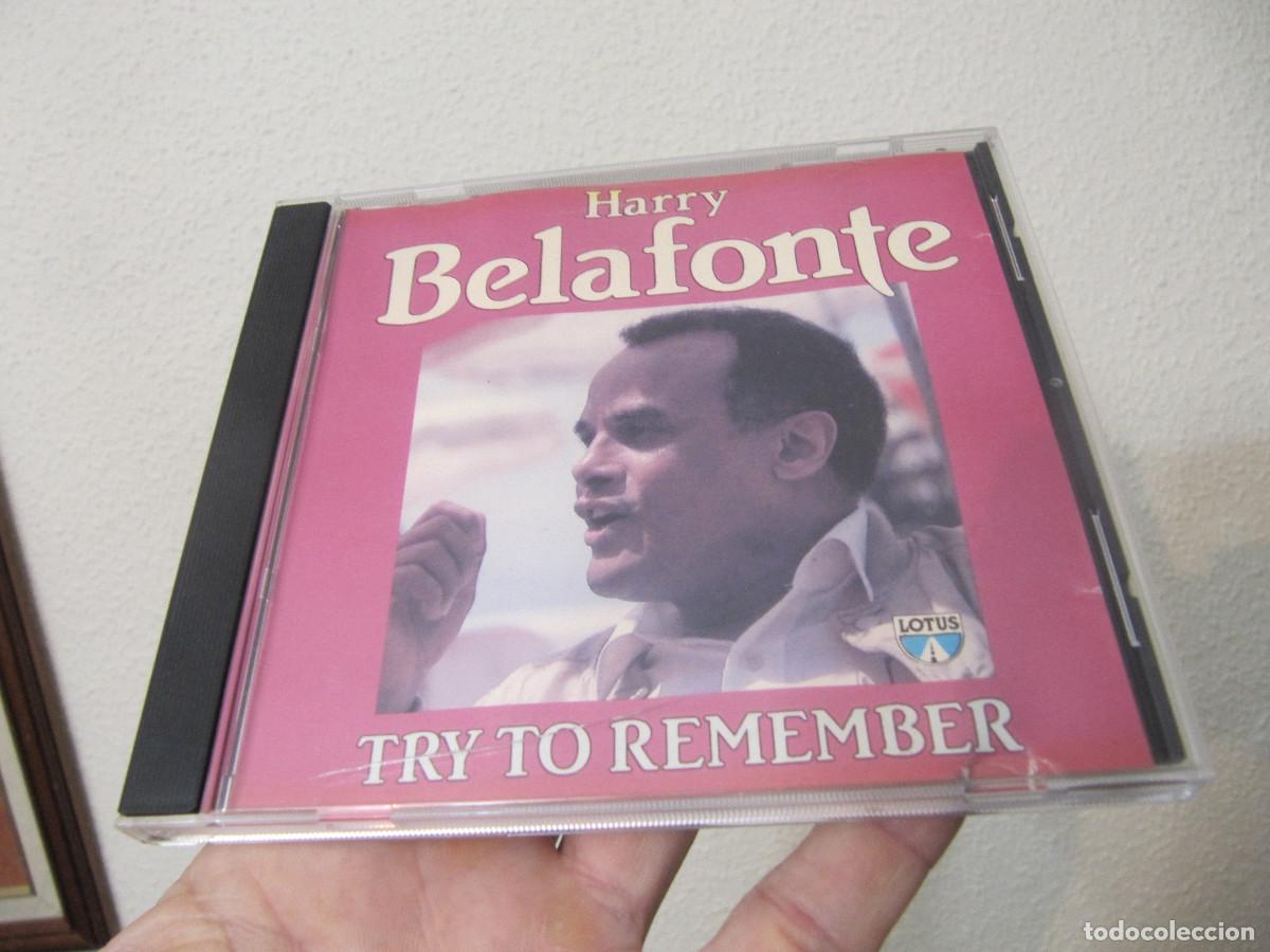 CDs de m&uacute;sica: HARRY BELAFONTE TRY TO REMEMBER - Foto 2