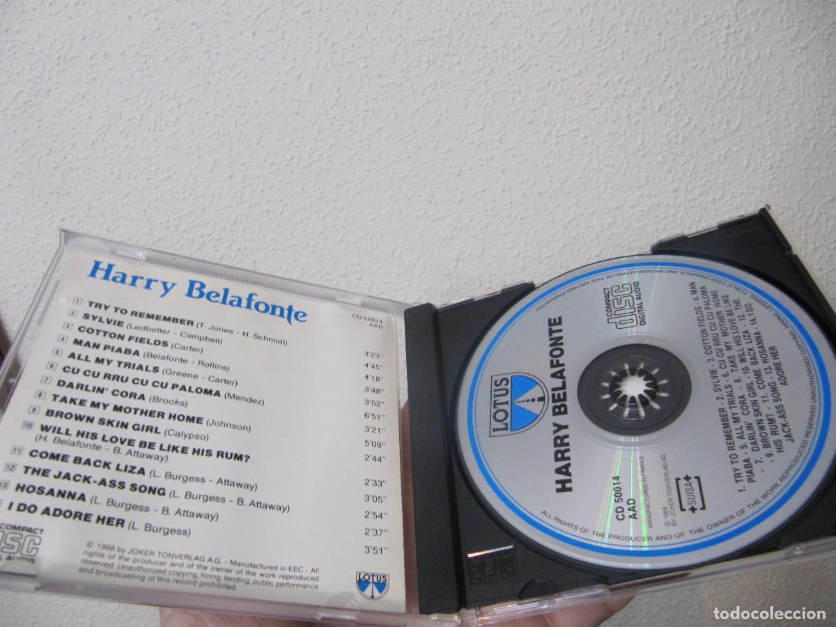 CDs de m&uacute;sica: HARRY BELAFONTE TRY TO REMEMBER - Foto 4