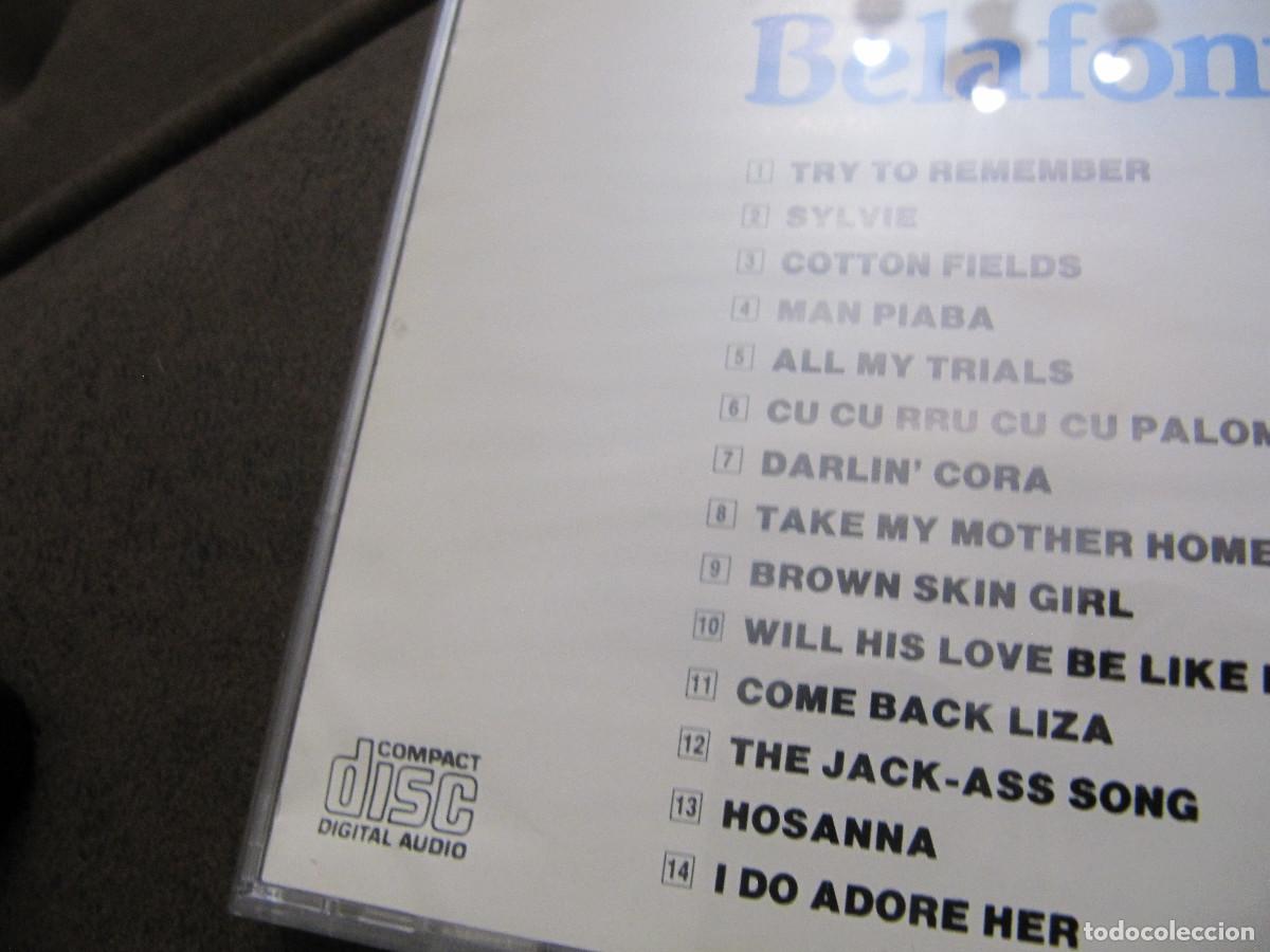 CDs de m&uacute;sica: HARRY BELAFONTE TRY TO REMEMBER - Foto 8