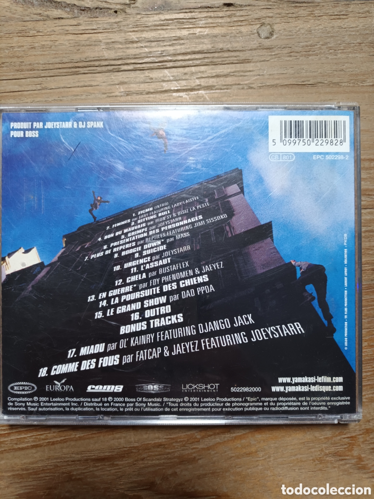 CDs de m&uacute;sica: Yamakasi - Foto 2