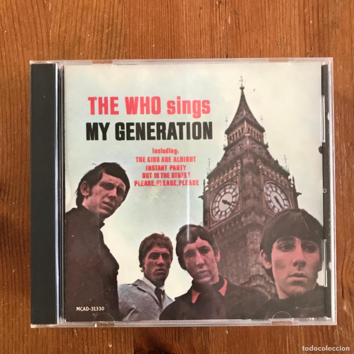 CDs de m&uacute;sica: WHO - SINGS MY GENERATION (1966) - CD MCA - Foto 1