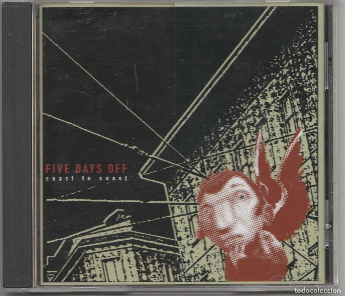 CDs de m&uacute;sica: CD FIVE DAYS OFF - COAST TO COAST - Foto 1