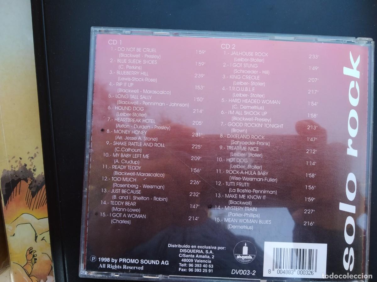 CDs de m&uacute;sica: Elvis Presley - Solo Rock - Foto 2