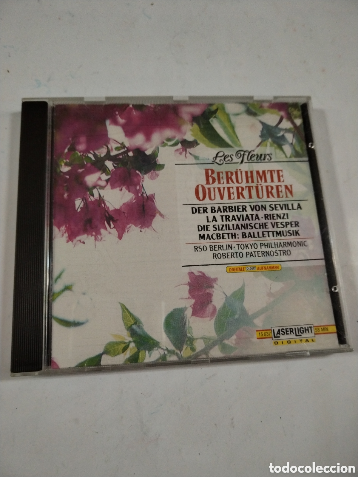 CDs de m&uacute;sica: LES FLEURS. GREAT OVERTURES CD - Foto 1