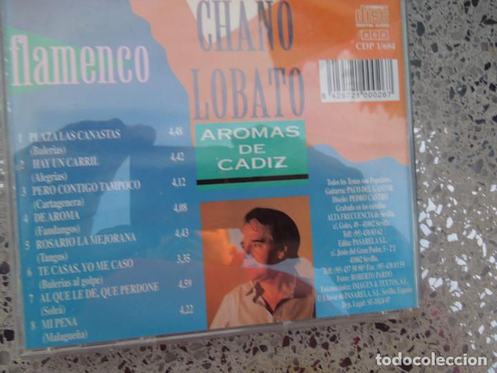 CDs de m&uacute;sica: CHANO LOBATO - AROMAS DE CADIZ - CD - Foto 2