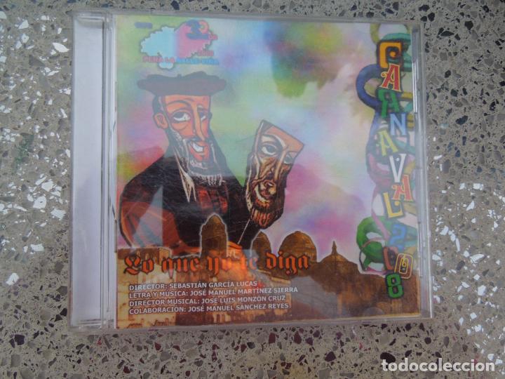 CDs de m&uacute;sica: LO QUE YO TE DIGA CARNAVAL DE CADIZ CORO 2008 - CD - Foto 1