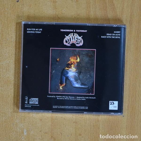 CDs de m&uacute;sica: TOWER - TOMORROW & YESTERDAY - CD - Foto 2