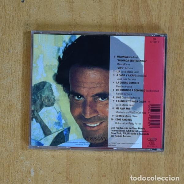 CDs de m&uacute;sica: JULIO IGLESIAS - CALOR - CD - Foto 2