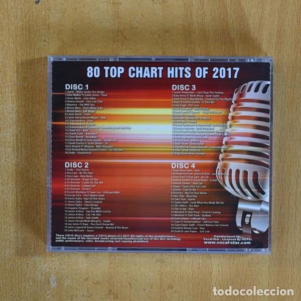 CDs de m&uacute;sica: VARIOS - 2017 CHAT HITS - 4 CD - Foto 2