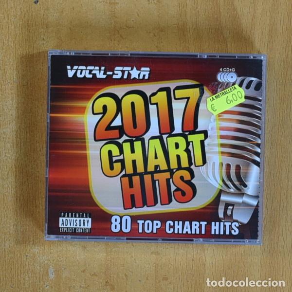 CDs de m&uacute;sica: VARIOS - 2017 CHAT HITS - 4 CD - Foto 1