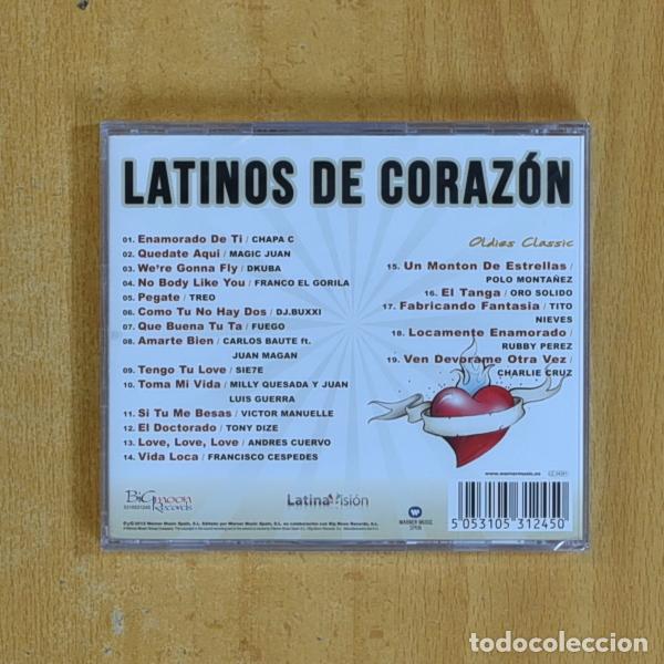 CDs de m&uacute;sica: VARIOS - LATINOS DE CORAZON - CD - Foto 2